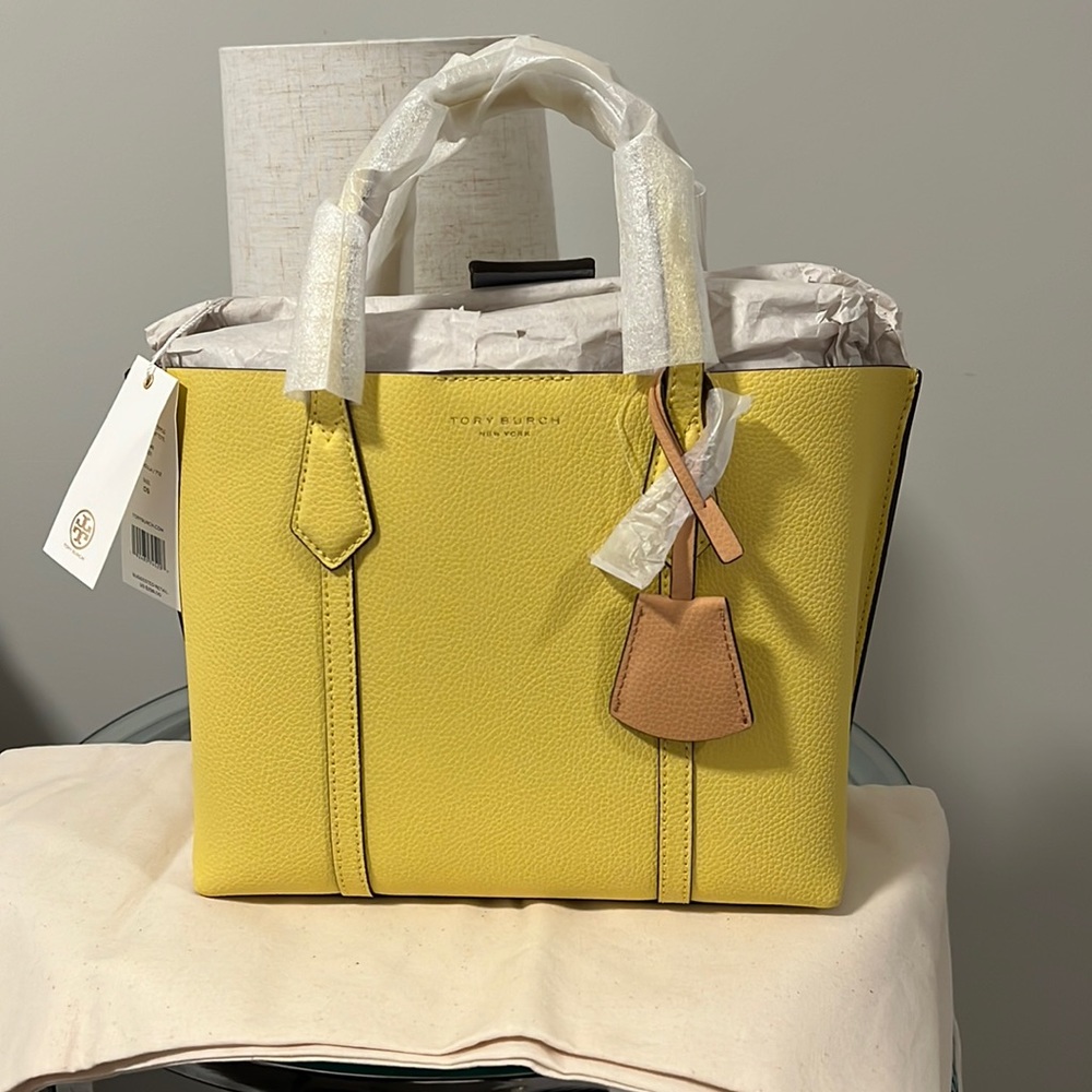 Tory Burch Perry small triple compartment tote